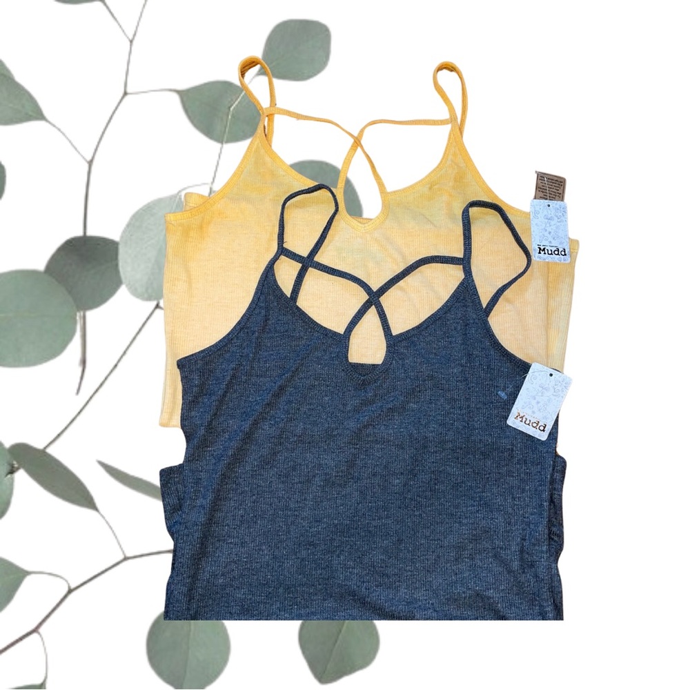 Two Mudd tank tops - NWT size M